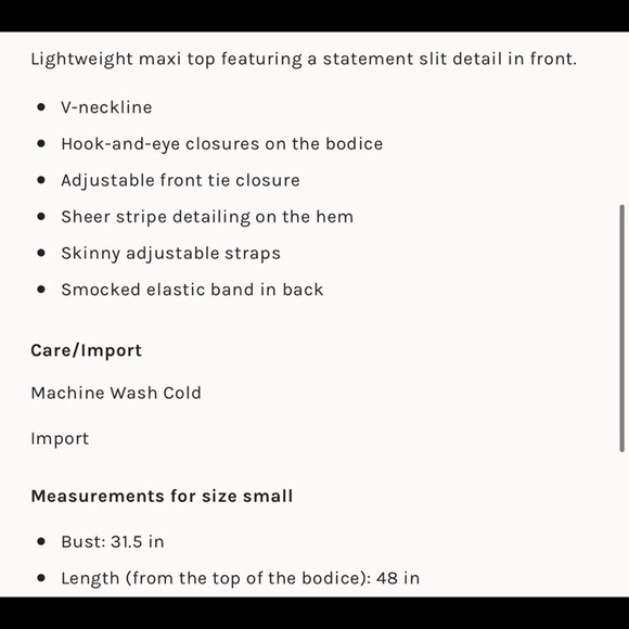 NEW Free People Street Lights Maxi Top - Picture 7 of 7